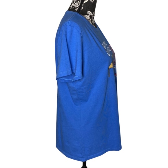 Life is Good Home Office beach blue crusher t-shirt lawn chair flip flops drink - Picture 4 of 9